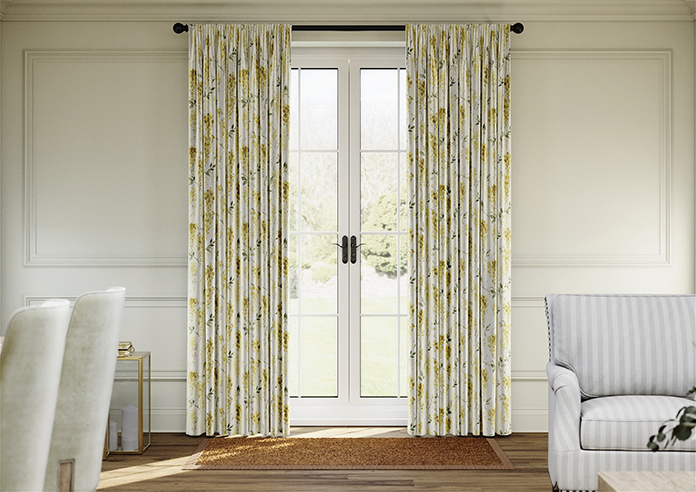 Wisteria Silk, Summer - Made to Measure Curtains - Image 3